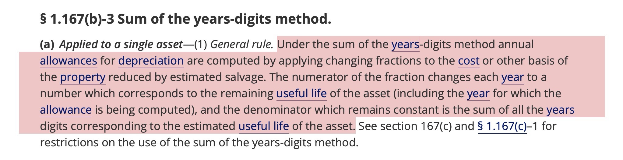 Sum-of-the-Years' Digits Definition